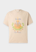 Jack & Jones JORATOCHA PHOTO TEE CREW NECK - Print T-shirt - feather gray