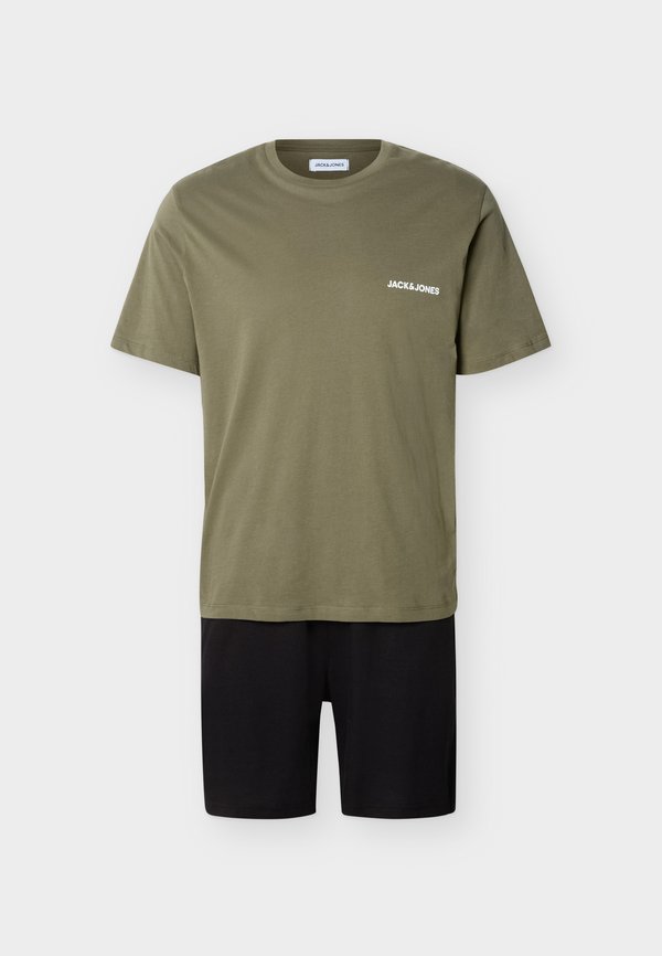Jack & Jones Loungewear set 2-pack Plain Loungewear set - Pyjama set - grape leaf/black