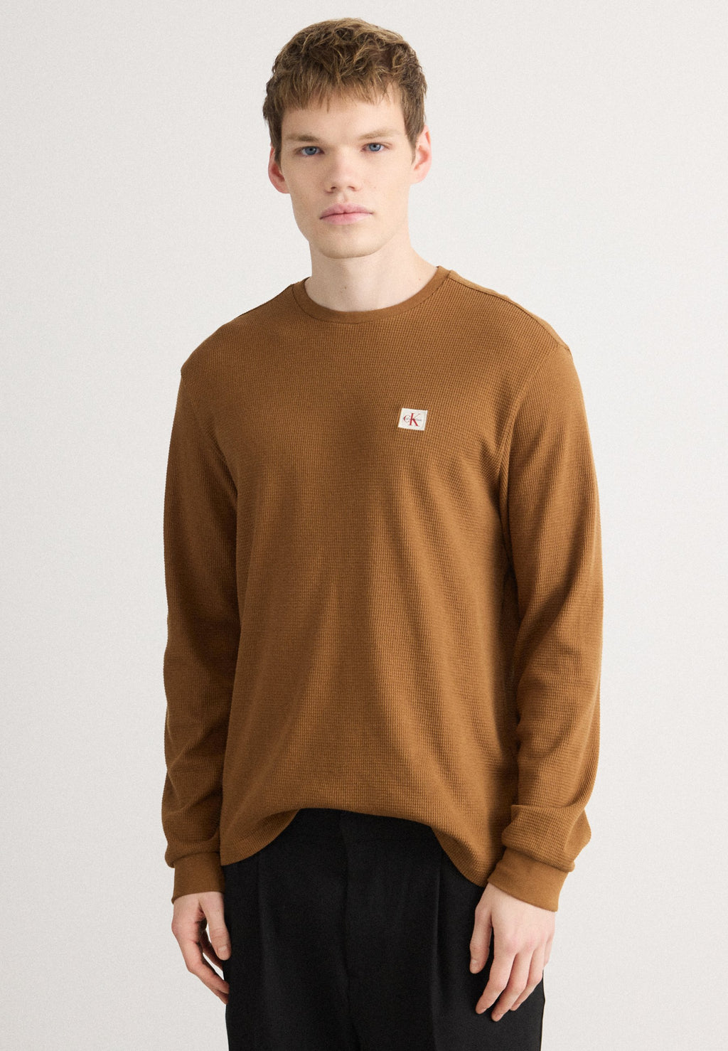 Calvin Klein Jeans WAFFLE LABEL TEE