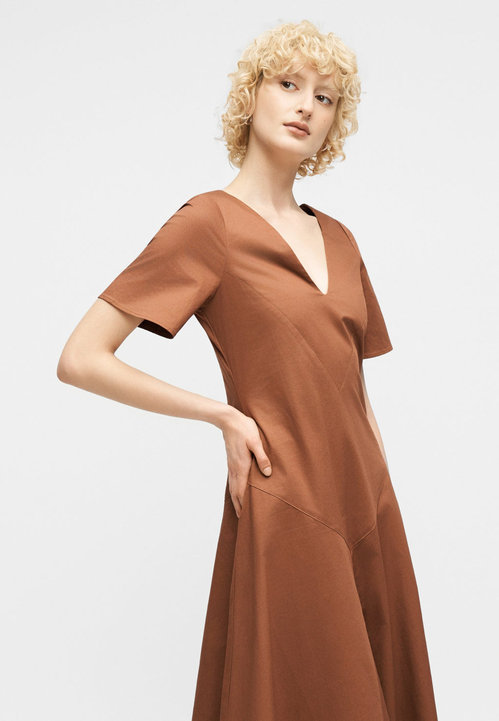 Topshop MIDI DRESS