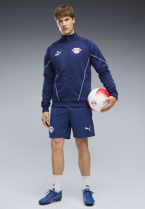 Puma RB LEIPZIG KING ANTHEM JACKE MIT REISSVERSCHLUSS - Training jacket - blue jewel- white