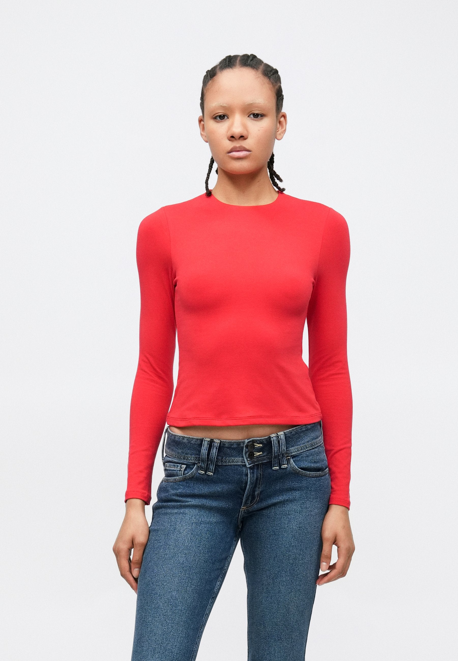 Abercrombie & Fitch SEAMLESS BABY TEE