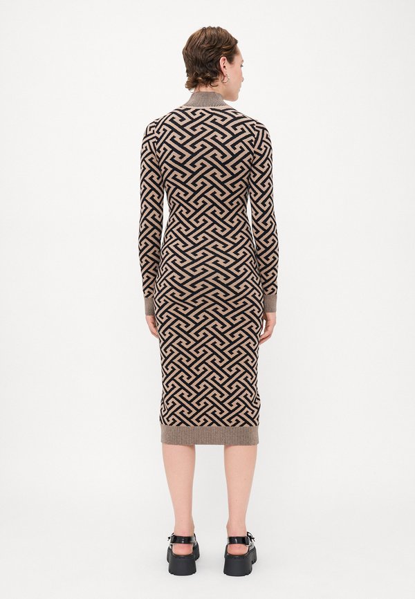 Vero Moda Tall VMARIA ART HIGH NECK CALF DRESS