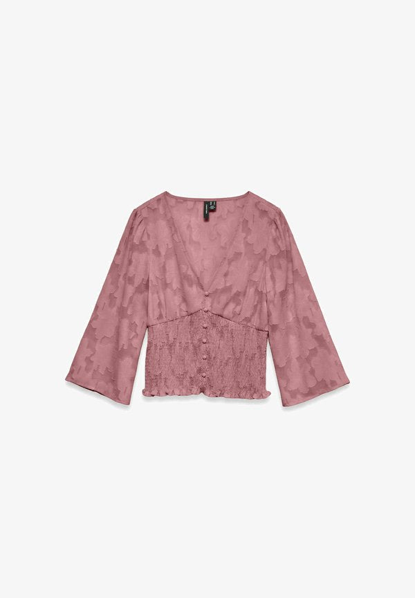 Vero Moda TOP VMGABI TOP - Blouse - nostalgia rose