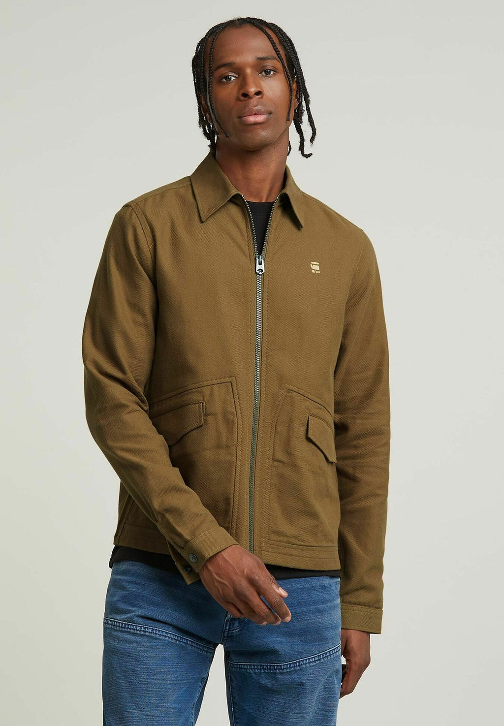 G-STAR ZIP OVERSHIRT