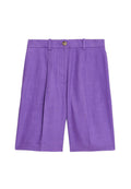 Marks & Spencer LINEN BLEND HIGH WAISTED BERMUDA