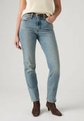 Levi's® WEDGIE SLIM - Slim fit jeans - city slim med indigo worn in
