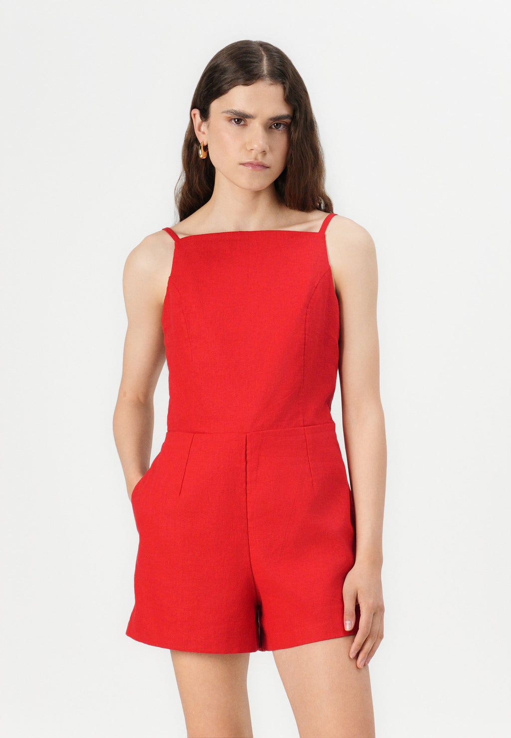 Abercrombie & Fitch APRON NECK ROMPER