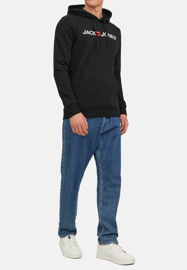 Jack & Jones 2 PACK - Hoodie - schwarz   weiß