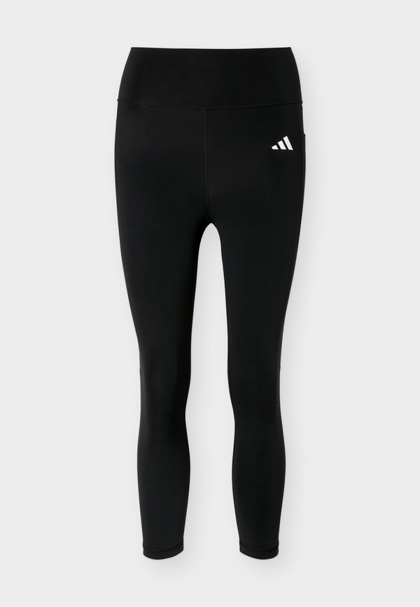 adidas Performance OPTIME ESSENTIALS STASH - 3/4 sports trousers - black