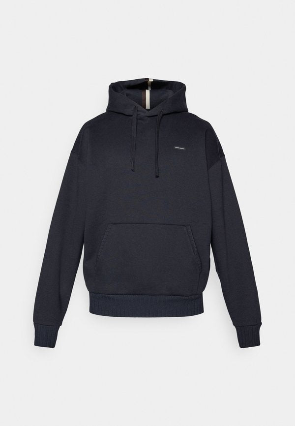 Under Armour ICON HEAVY - Hoodie - black/white