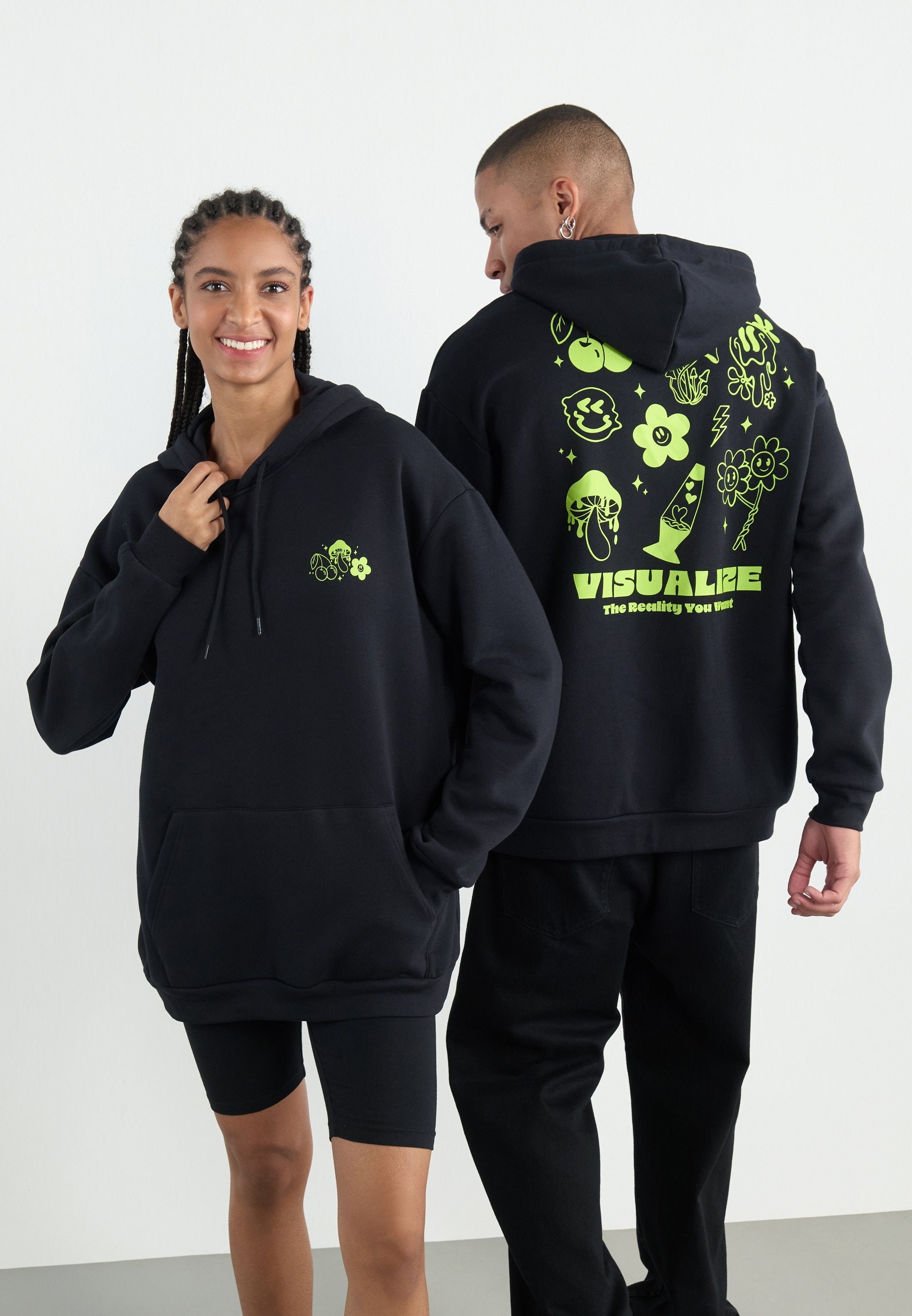 YOURTURN UNISEX RELAXED FIT HOODIE