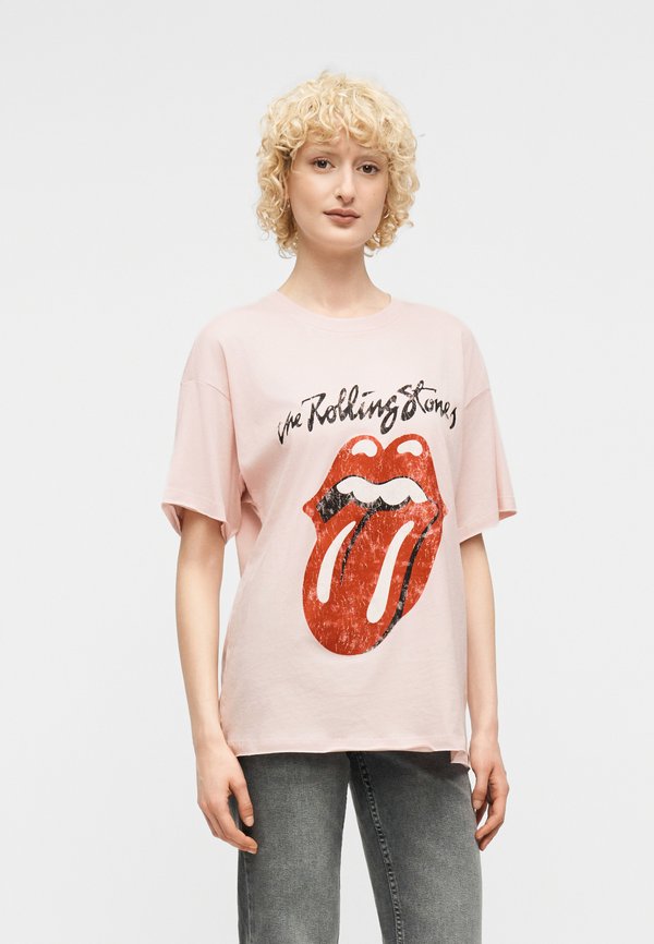 ONLY ONLROLLING STONES LIFE - Print T-shirt - pale lilac