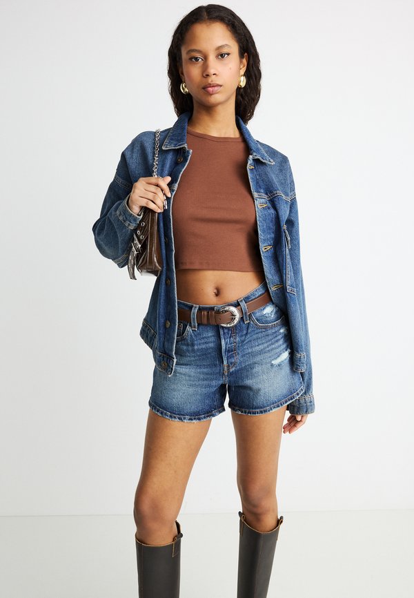 Levi's® 501® CURVE SHORT - Denim shorts - happy vibes