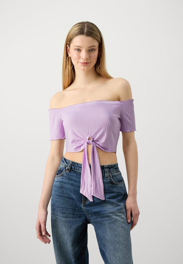 Even&Odd OFF SHOULDER WITH FRONT KNOT