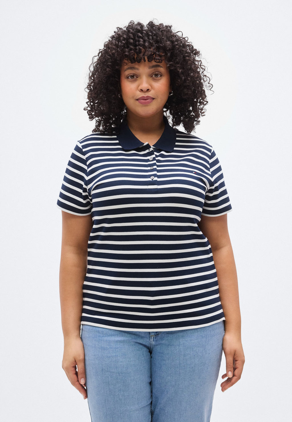 CURVE 1985 SLIM FIT PIQUE POLO SHIRT Media 3