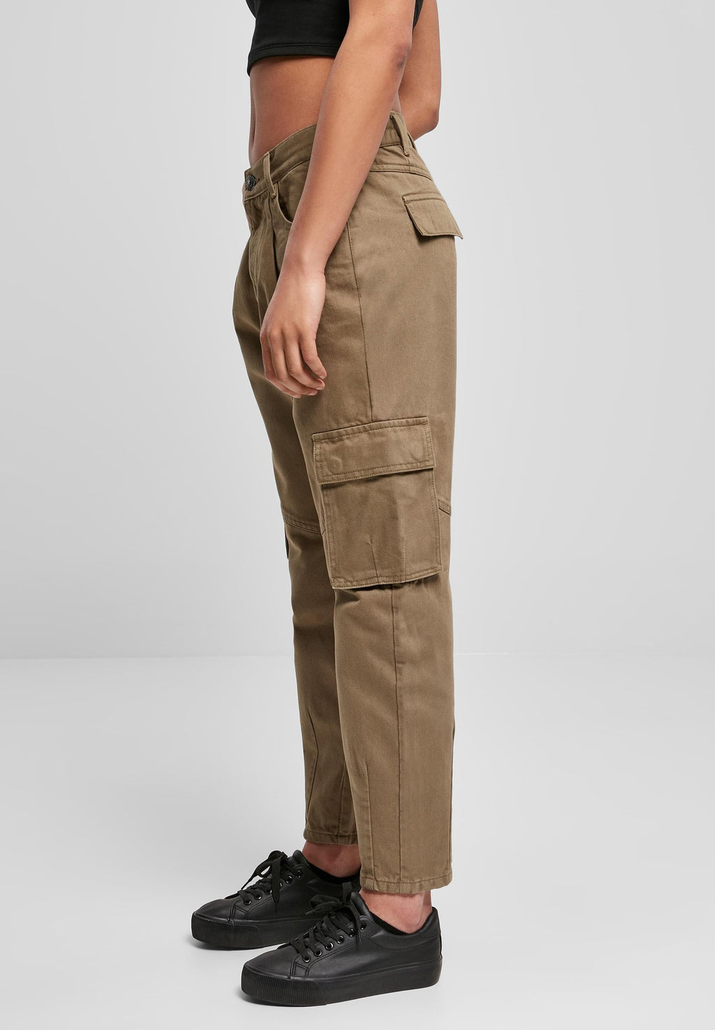 Urban Classics LADIES BALLON FIT CARGO TWILL PANTS