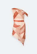 Topshop SHEER STRIPE OFF SHOULDER