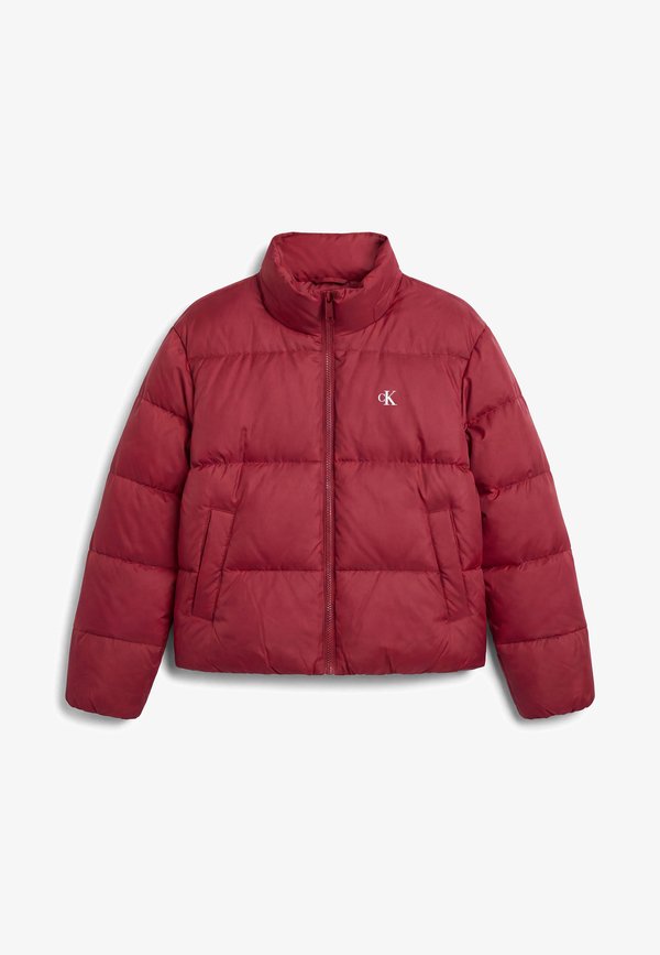 Calvin Klein Jeans ESSENTIAL SHORT PUFFER - Down jacket - rhododendron