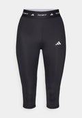 adidas Performance TECHFIT CAPRI LEGGINGS - Leggings - black