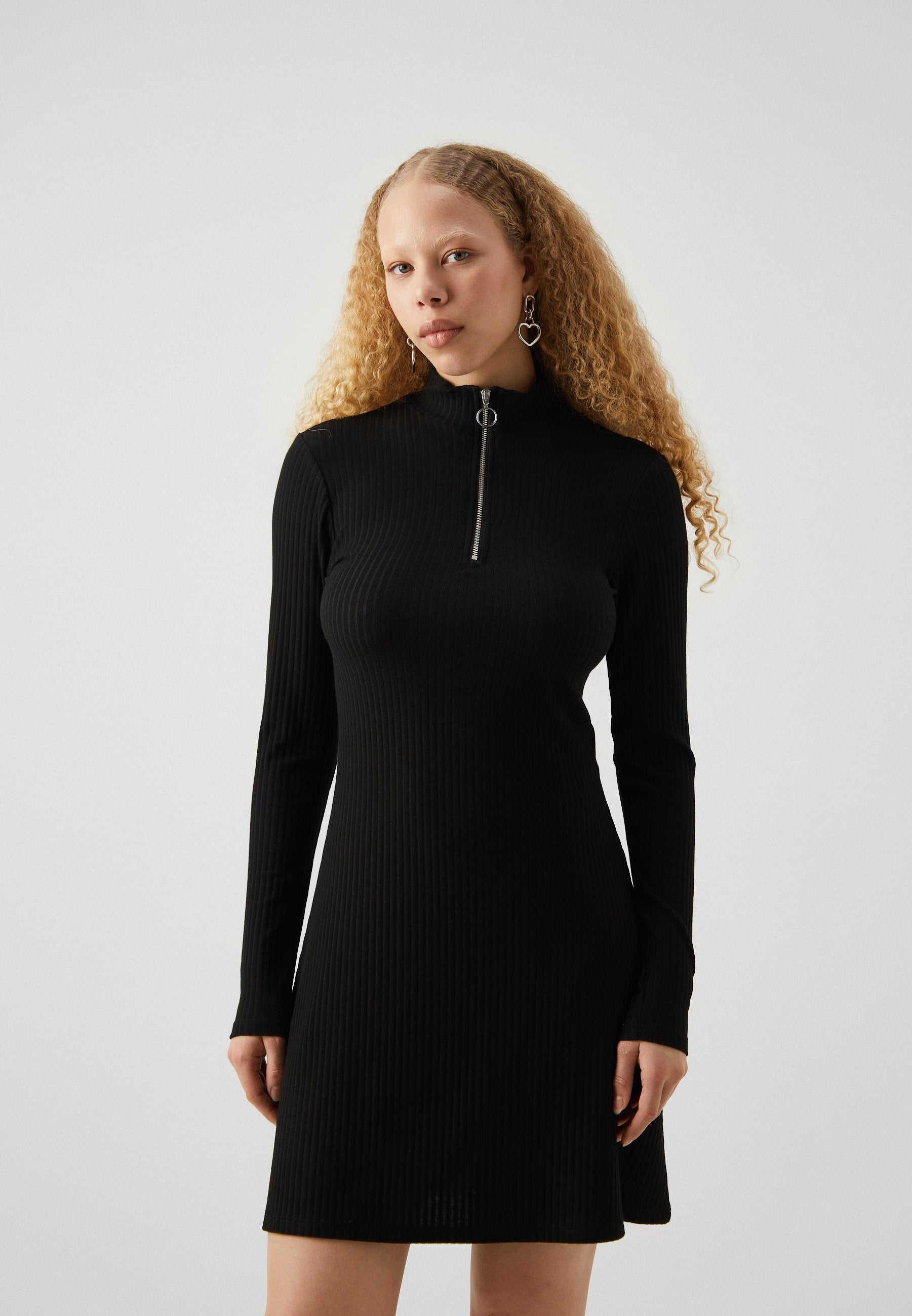 ONLY ONLNELLA HALF ZIP DRESS