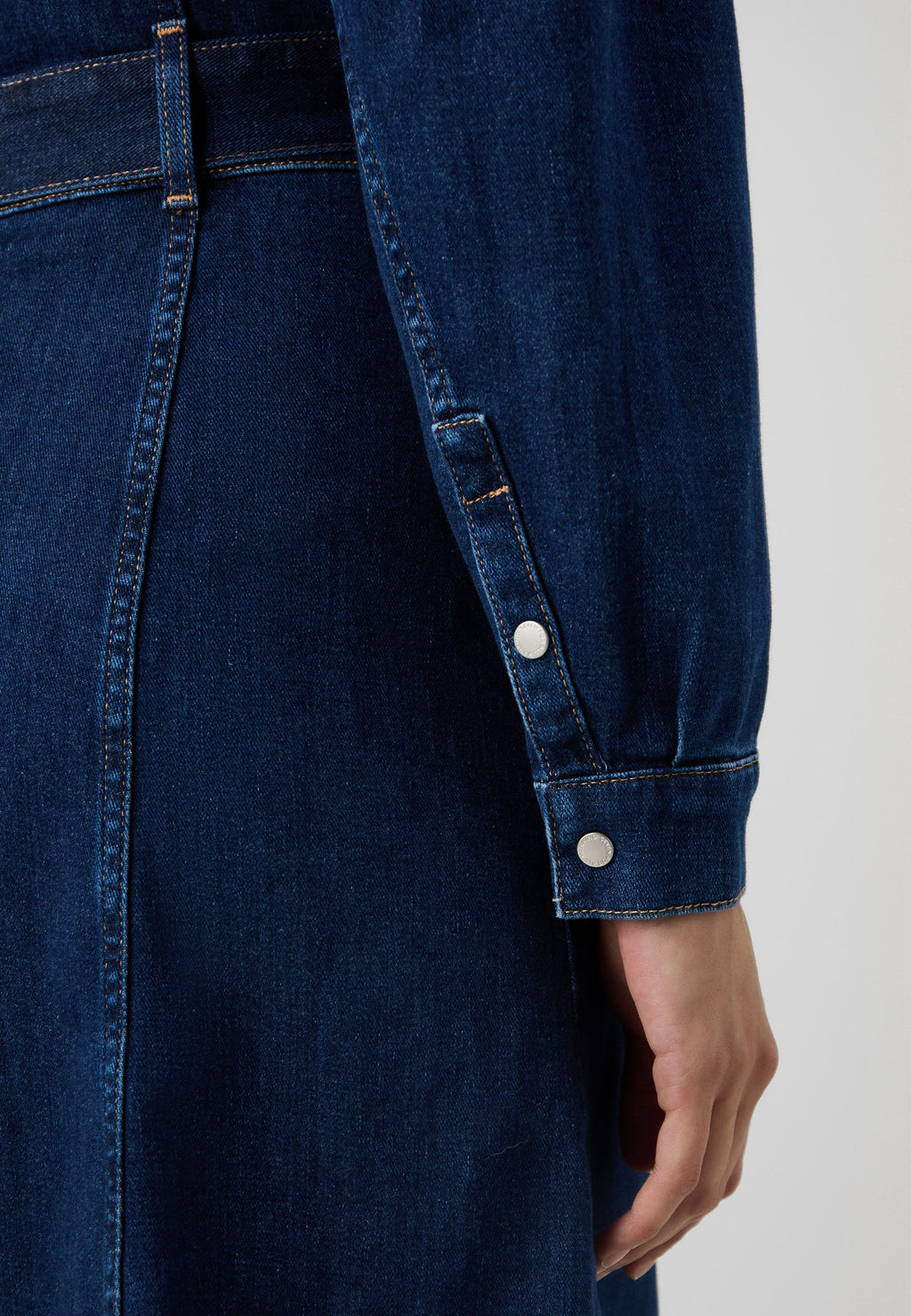 7 for all mankind PUFF SLEEVES DRESS