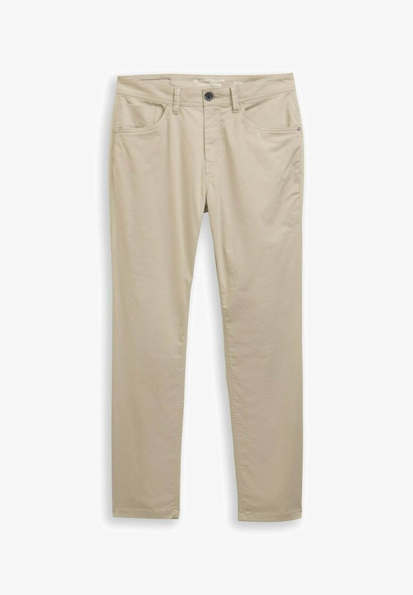 TOM TAILOR TTJOSH - Trousers - light cashmere