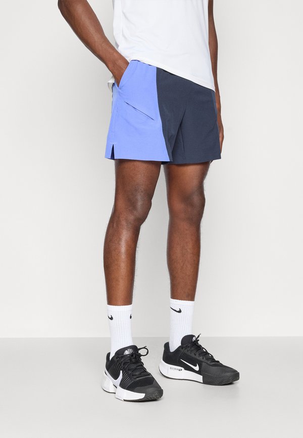 Nike Performance NIKECOURT SLAM SHORT  - Sports shorts - dark obsidian/sapphire/white