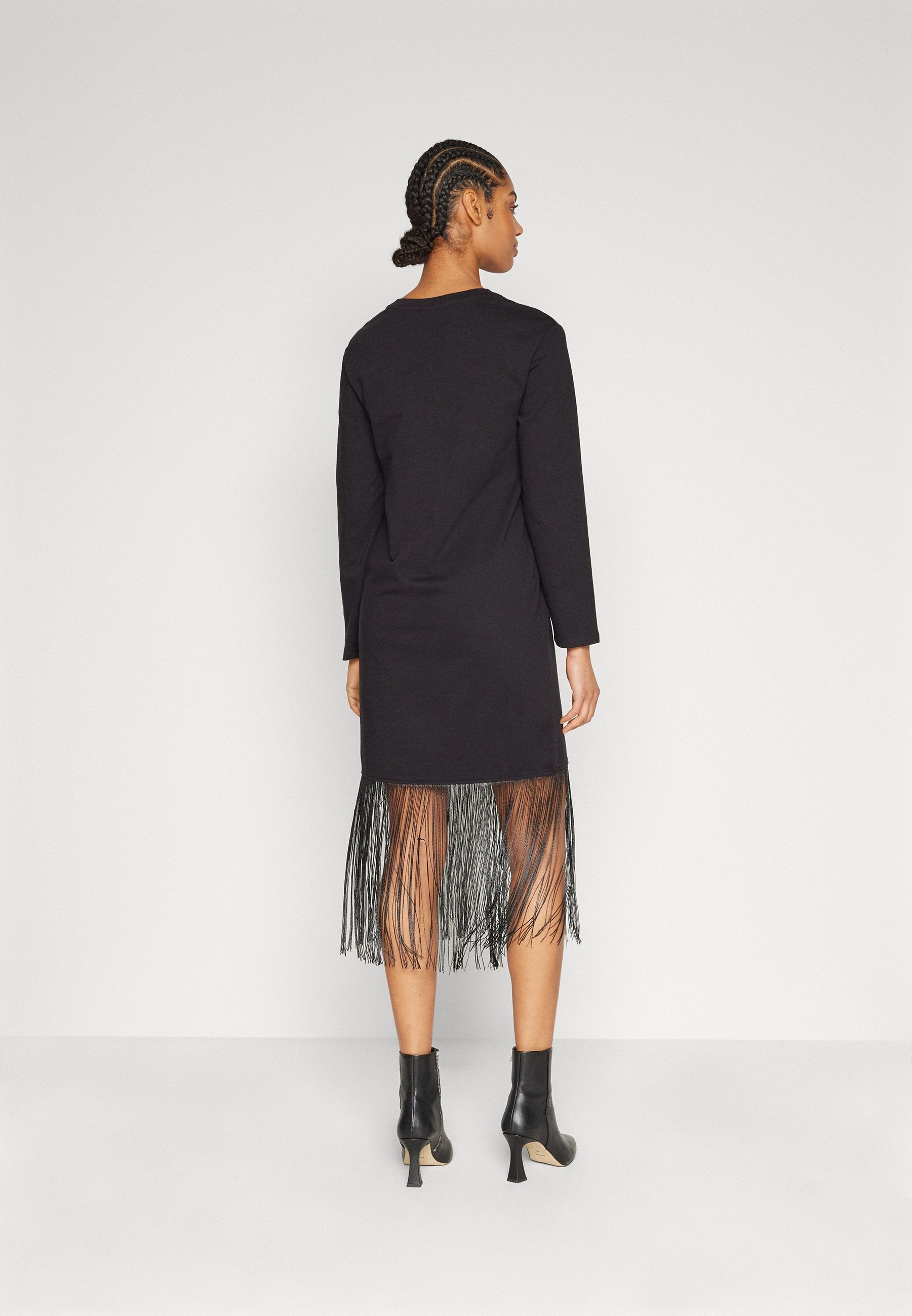 Pieces PCLINE FRILL DRESS