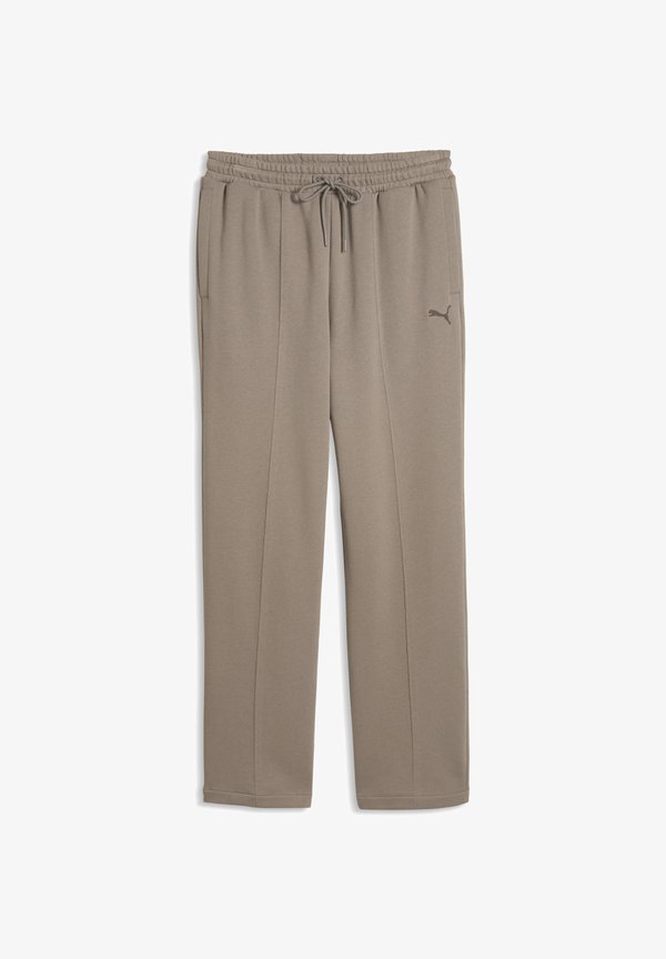 Puma ESSENTIALS RELAXED JOGGINGHOSE - Tracksuit bottoms - mouse gray