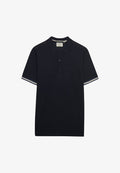 Superdry & Co TEXTURE SHORT SLEEVE - Polo shirt - classic navy stag