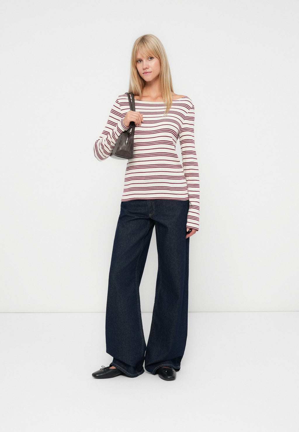 GAP MODERN BOATNECK STRIPE