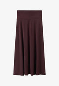 Mango Pleated skirt - bordeaux