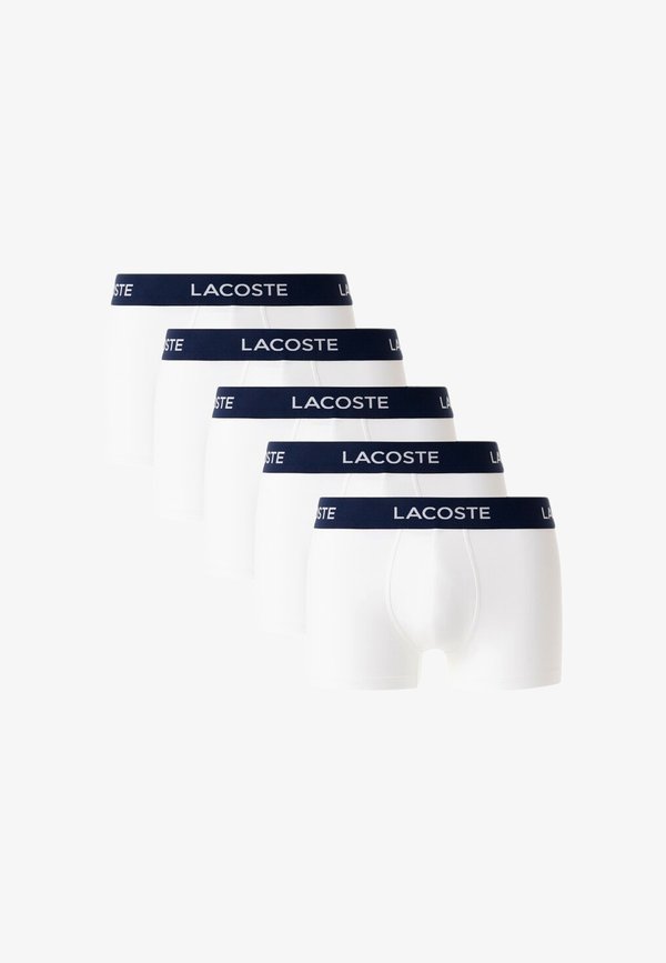 Lacoste TRUNK - CORE ESSENTIALS 5 PACK - Trunks - blanc