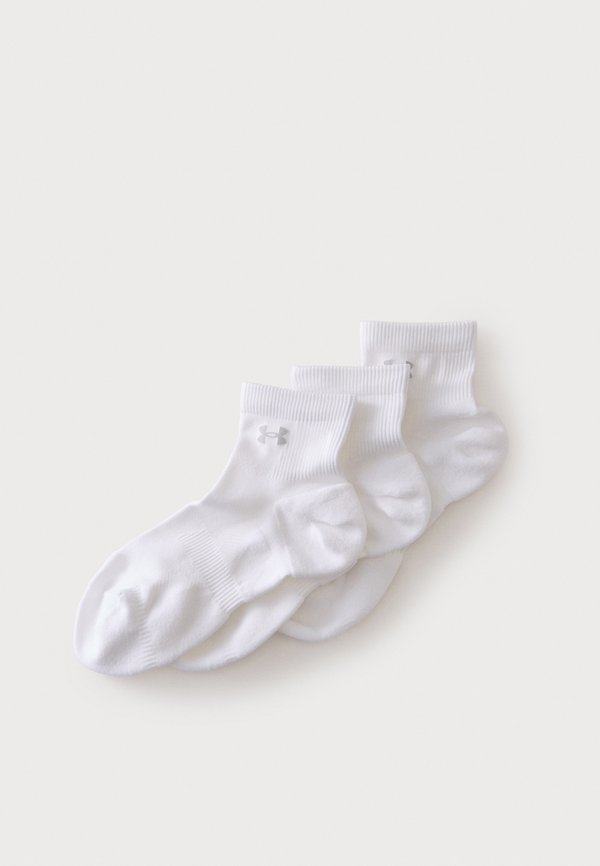 Under Armour VANISH 3 PACK - Sports socks - white