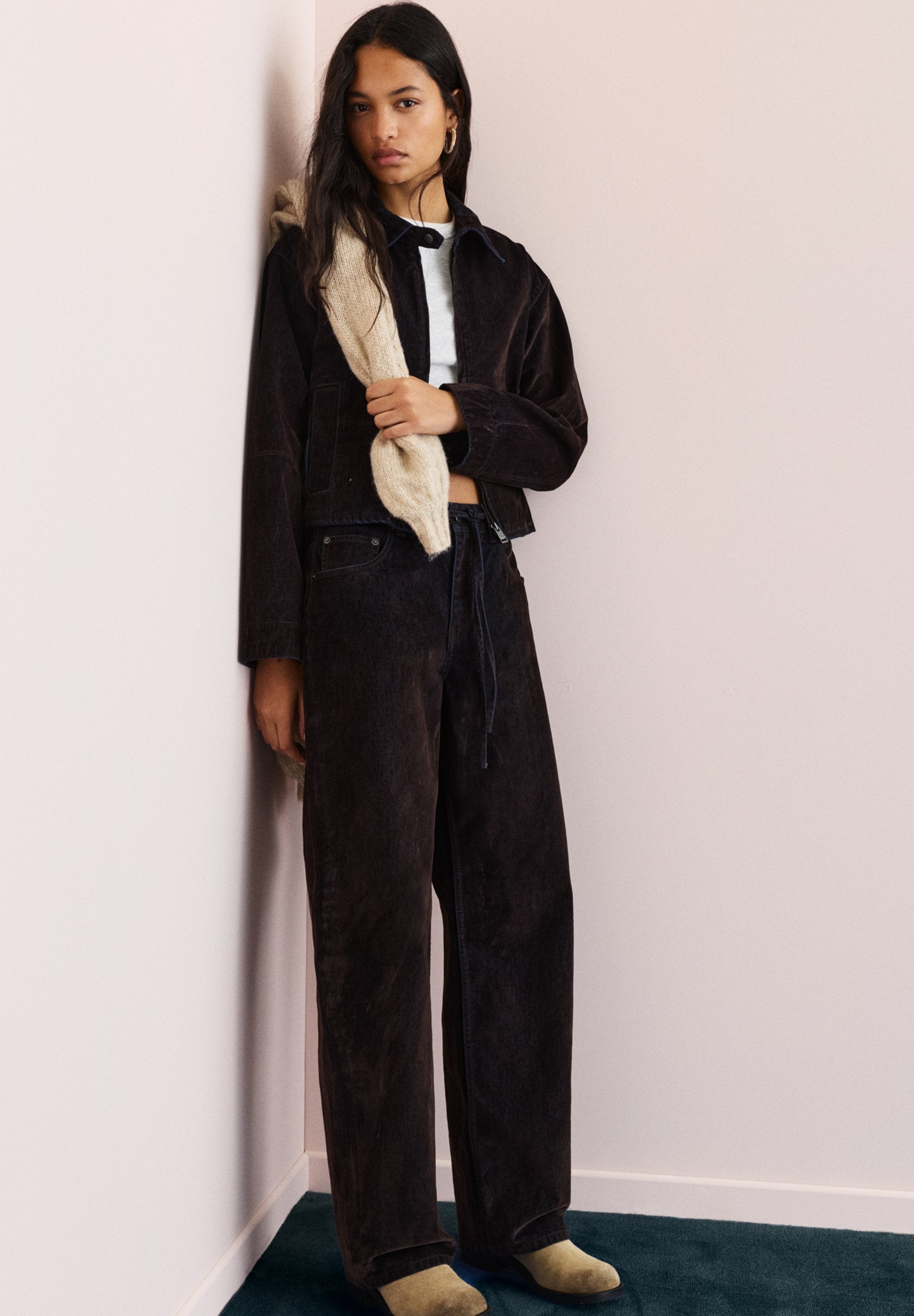 PULL&BEAR MID-WAIST