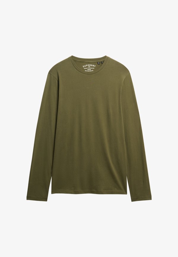 Superdry & Co CLASSIC ESSENTIAL - Long sleeved top - beetle green