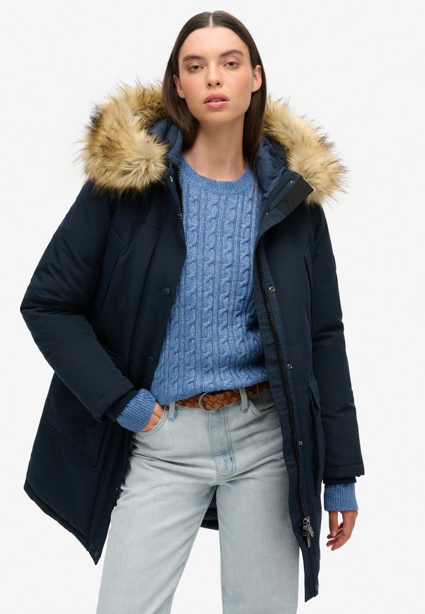 Superdry & Co EVEREST - Winter coat - nordic chrome navy