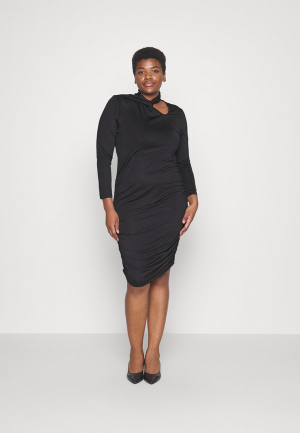 Noisy May Curve NMFAYE HIGH NECK DRESS
