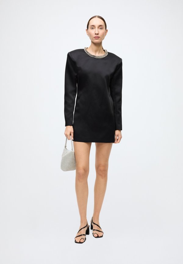 Bardot ADARA DIAMANTE TRIM MINI DRESS