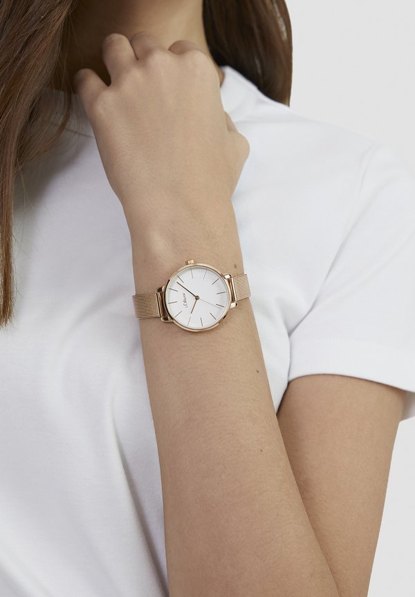 s.Oliver LOVELY TIME - Watch - rose gold-coloured