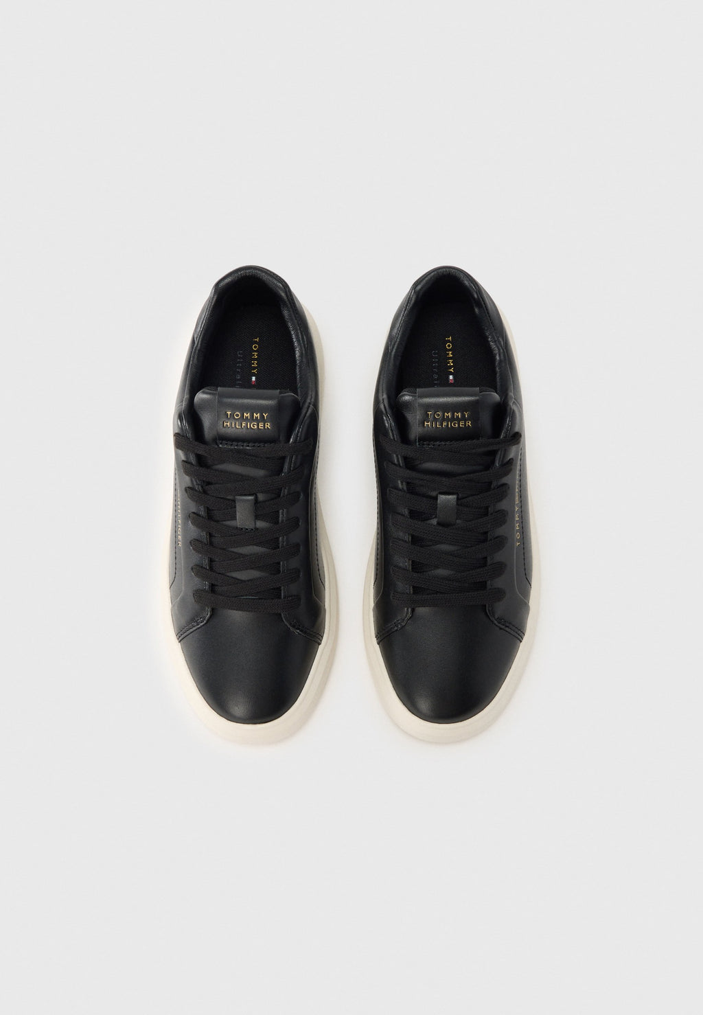 LIGHTWEIGHT LEATHER CUPSOLE COURT TRAINERS Media 4