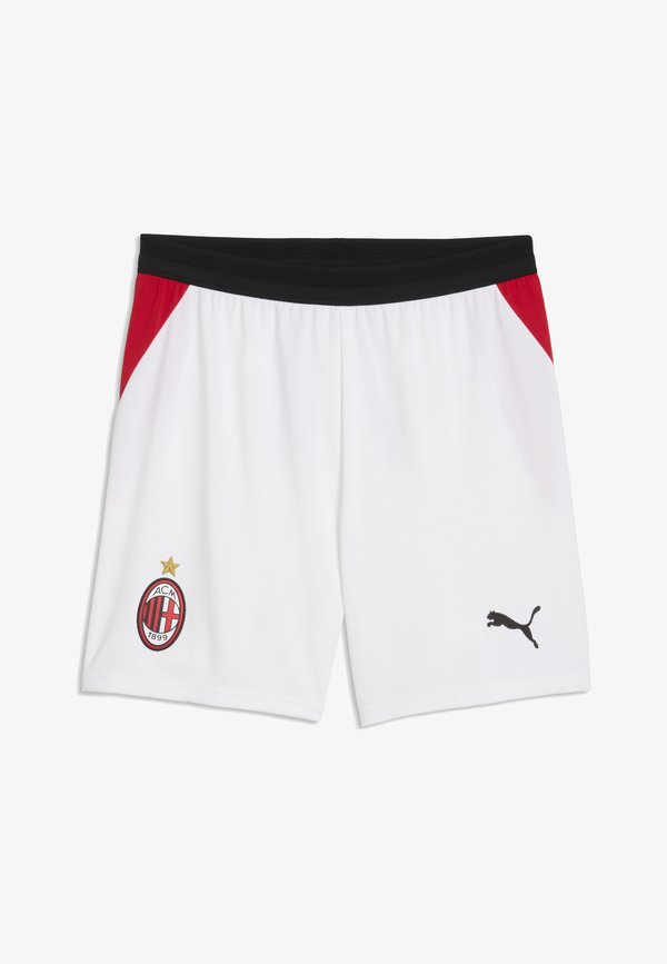Puma AC MILAN SHORTS REPLICA - Club wear - white-for all time red