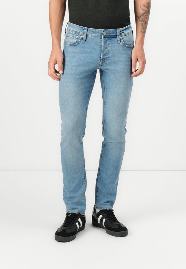 Jack & Jones Slim fit JJIGLENN JJBASIC SQ 330 NOOS - Relaxed fit jeans - blue denim