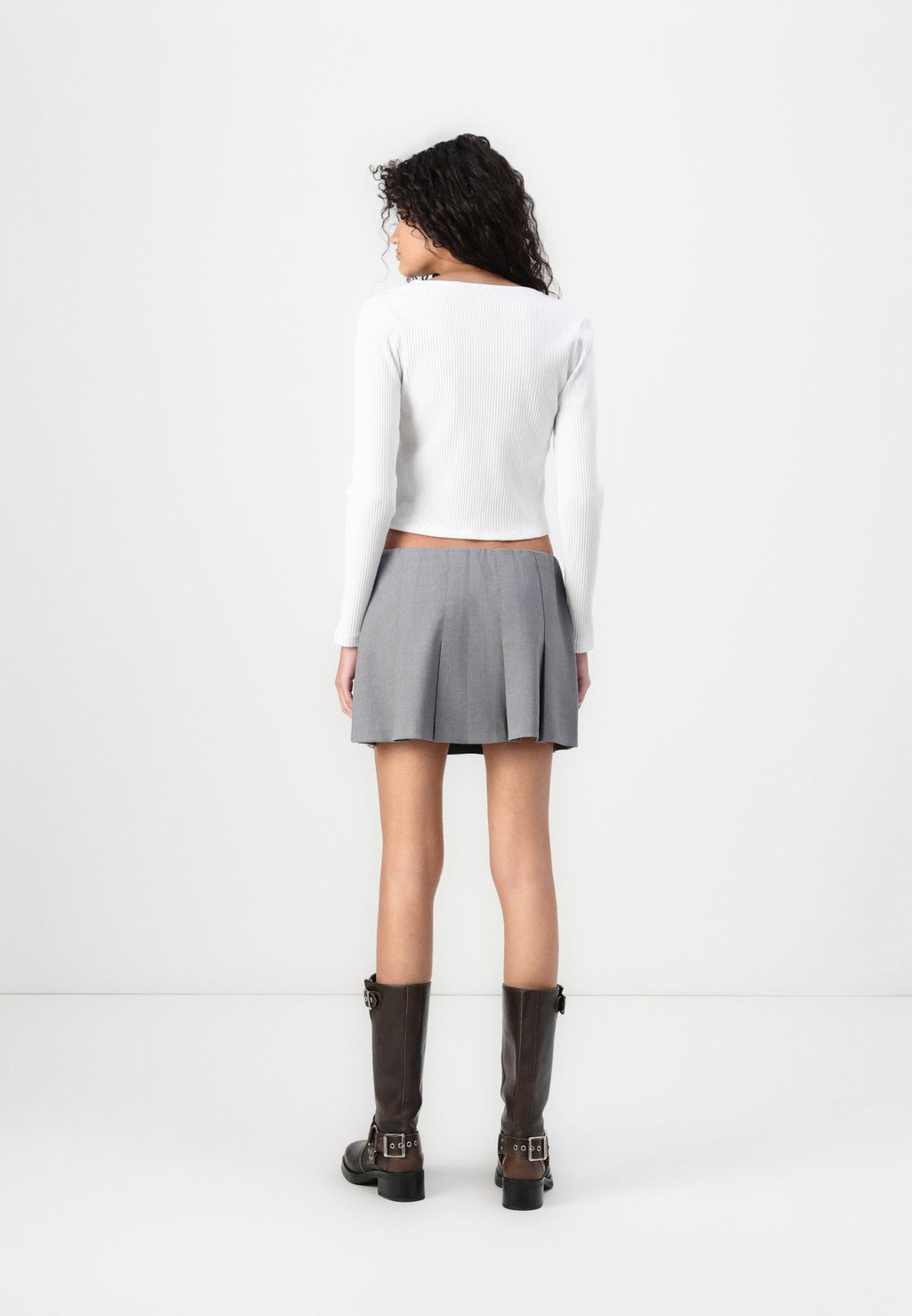 Abercrombie & Fitch PLEATED MINI SKORT