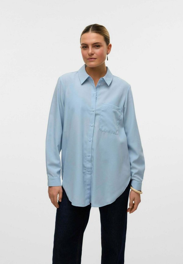 Vero Moda VMVERA - Button-down blouse - cashmere blue