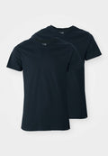 Puma EVERYDAY V NECK TEE 2 PACK - Undershirt - black