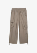 Puma ESSENTIALS EXTREME OVERSIZED CARGOHOSE - Cargo trousers - mouse gray