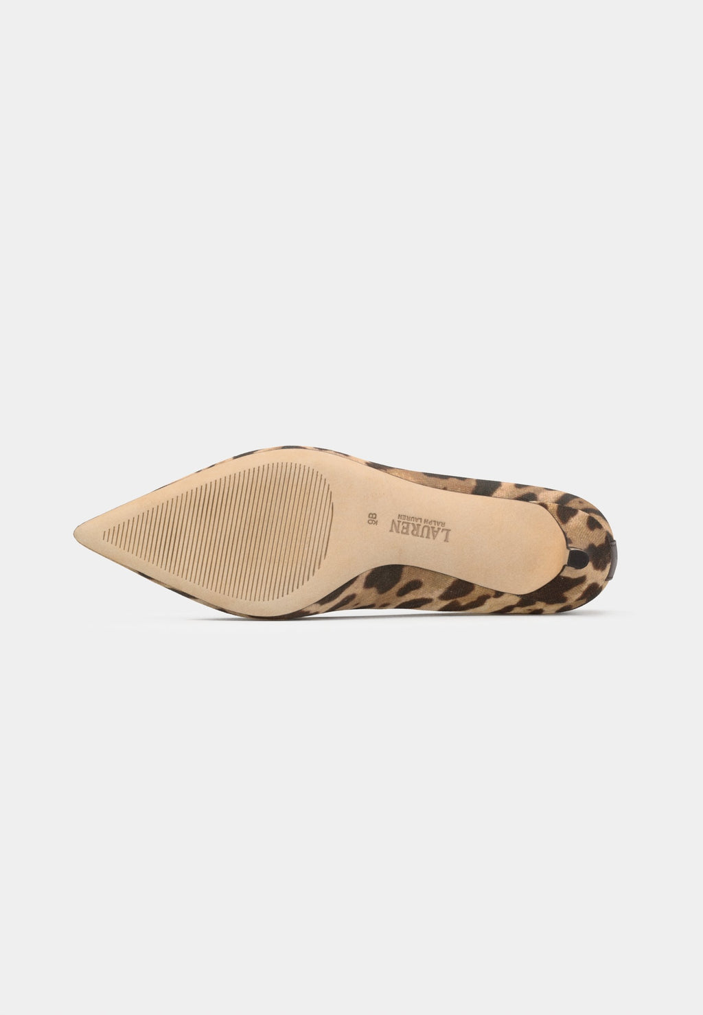 Lauren Ralph Lauren ADRIENNE ZEBRA-PRINT CANVAS PUMP