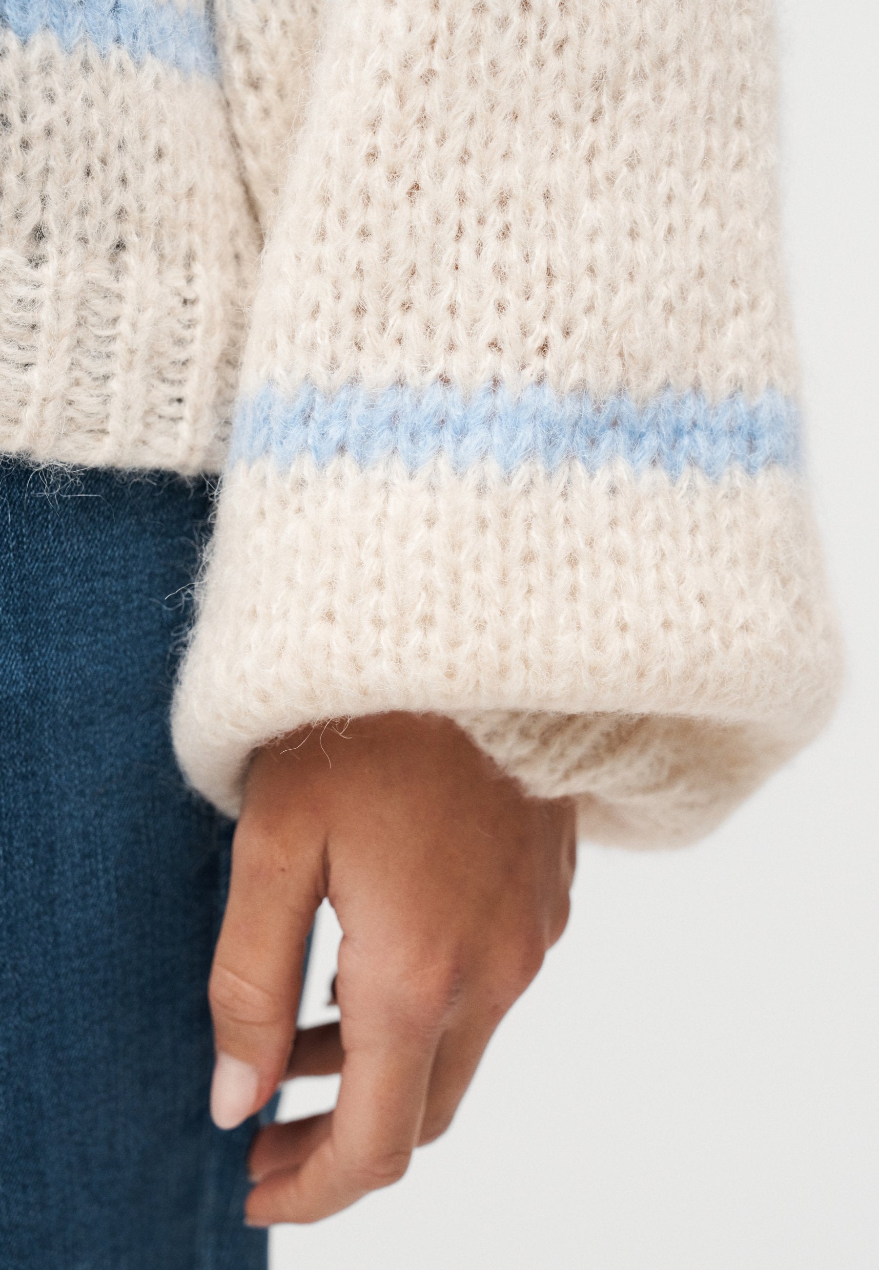 Vero Moda VMMAYBE ART O NECK PULLOVER